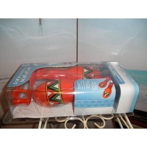 (SET OF 2) NEW BY DREAMGEAR, SOFT MARACAS FOR NINTENDO Wii RED - Picture 2 of 12